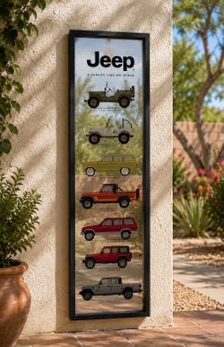 Jeep History wall art