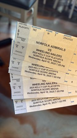 Admirals hockey playoff tickets