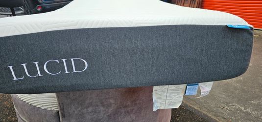 Lucid 10” Medium Memory Foam Mattress – Twin XL