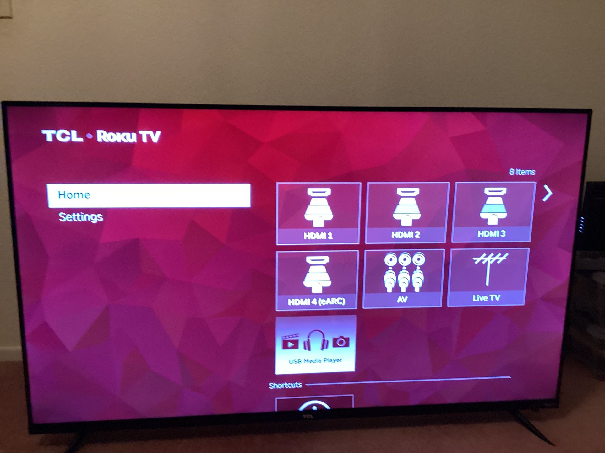TCL 55” Class 5 series LED 4K UHD SMART TV