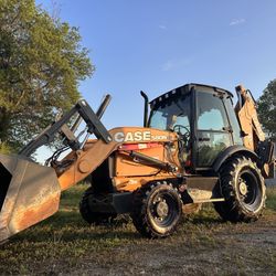 2018 Case 580N EP 4x4 Backhoe 