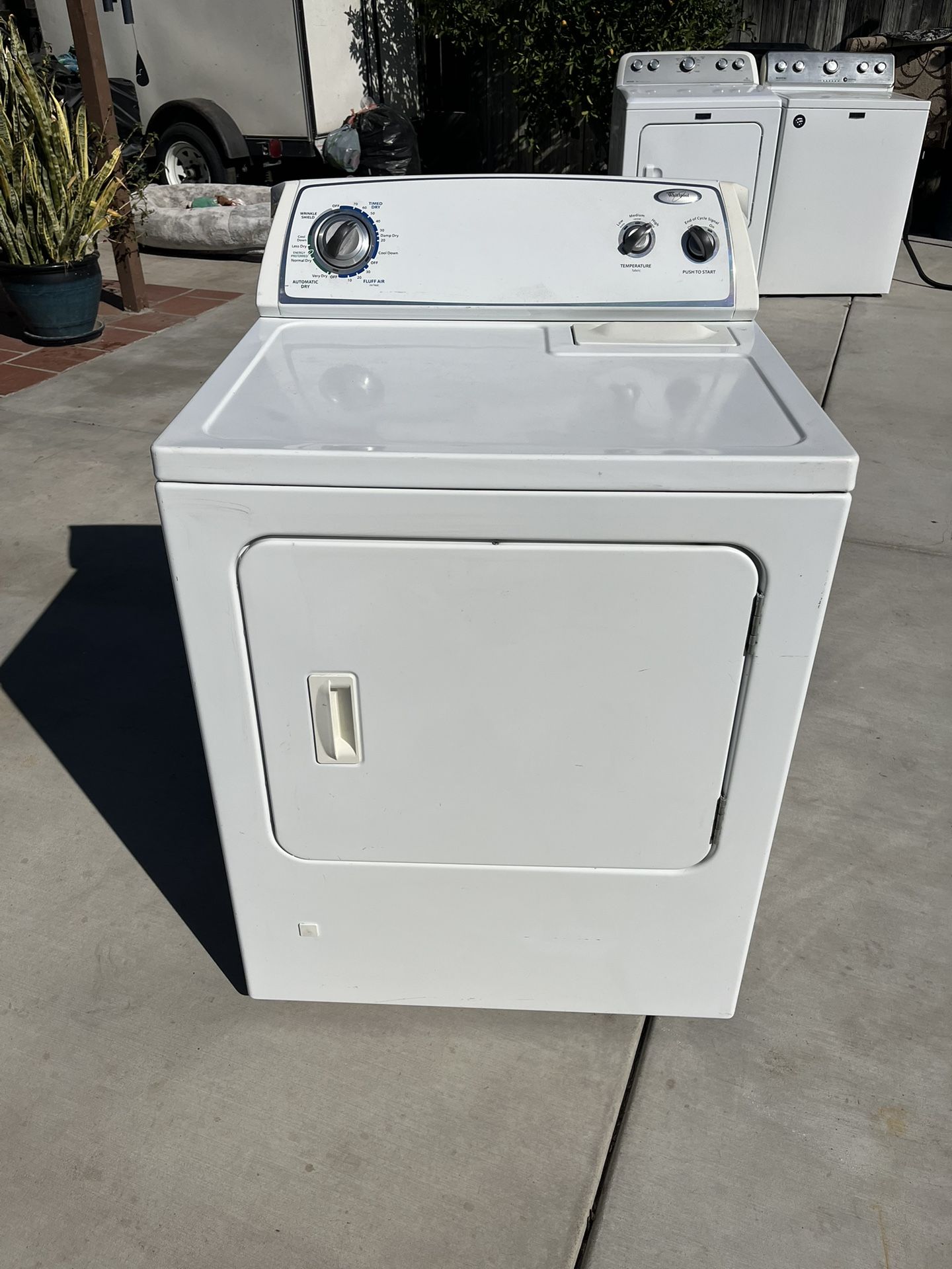 Whirlpool Dryer Gas Heavy Duty Super Capacity Good Condition Delivered And Installation Available