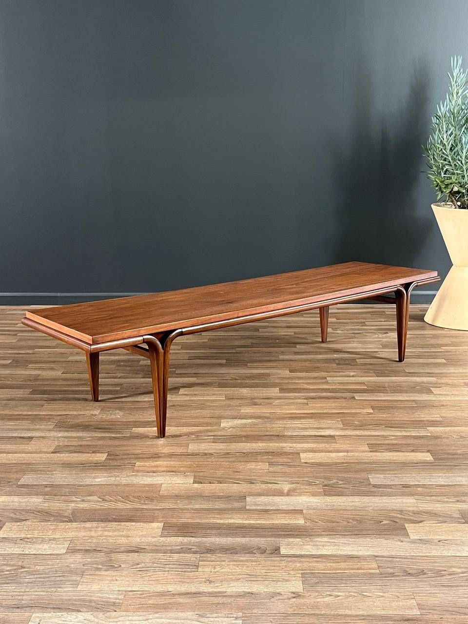 Mid-Century Modern Sculpted Walnut Coffee Table, c.1960’s
- Delivery Available