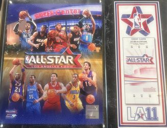 2011 NBA All Star Plaque