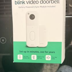 Blink Doorbell 2nd gen. Like New 