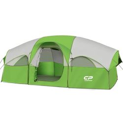 8 Person CAMPING Tent — Refurbished Like New