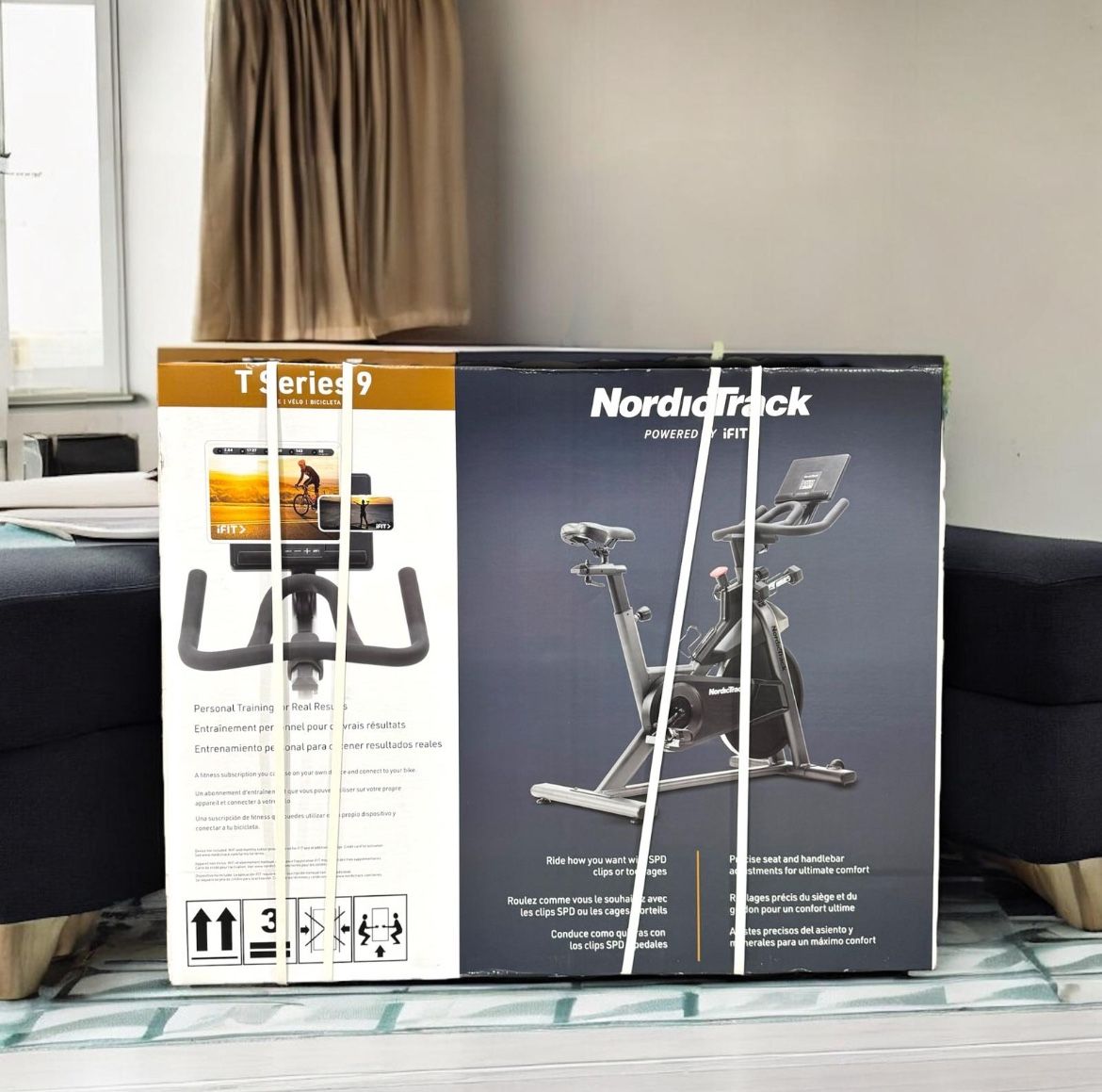 C1851345 Nordictrack T Series 9 Studio Bike 2 Years Warranty