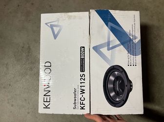 12 inch kenwood subwoofer