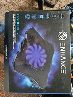 Laptop cooling fan  (POWER CABLE NOT  INCLUDED )