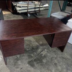 Double Pedestal Desk 