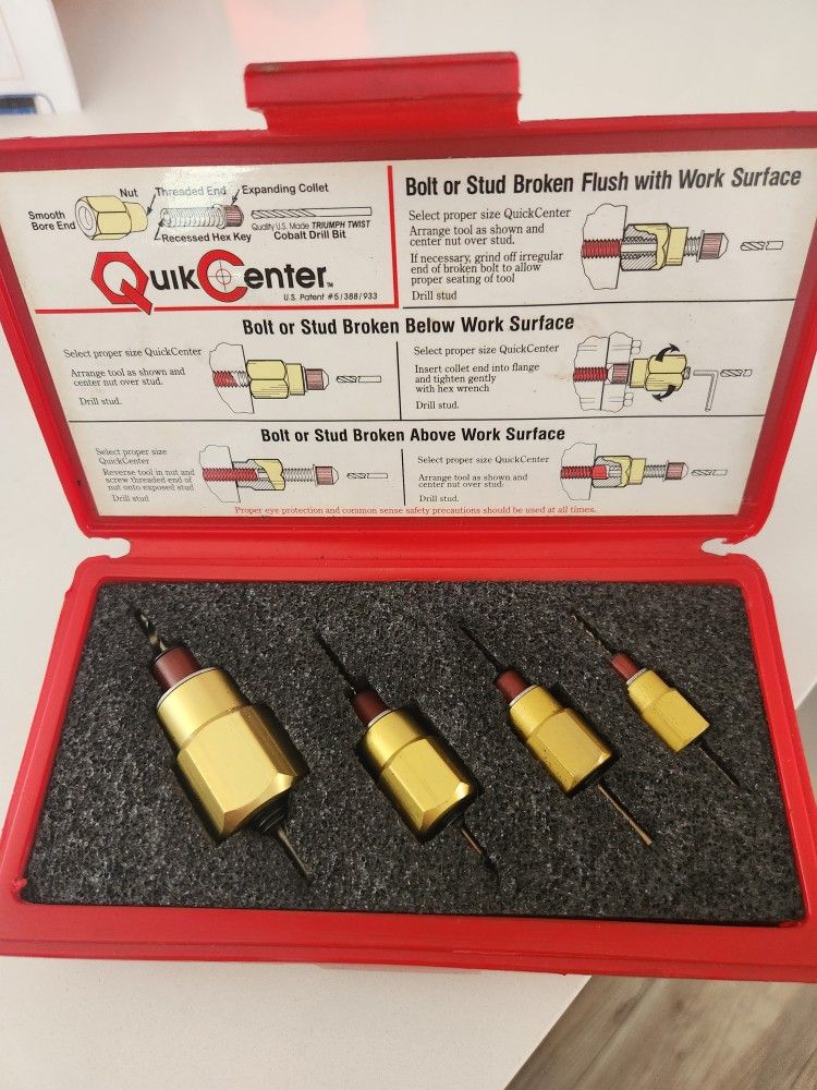 QuikCenter Broken Bolt Removal Tool Standard Course
UNC
