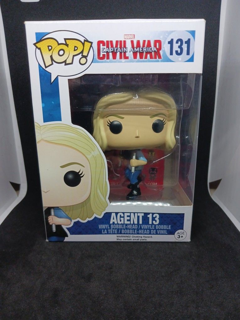 Funko POP Marvel: Captain America 3: Civil War Action Figure - Agent 13