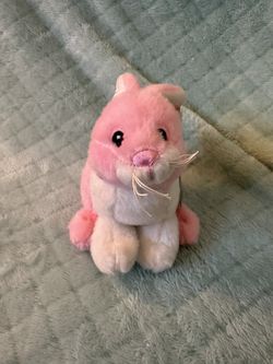 New Animal Adventure Pink and White Bunny 