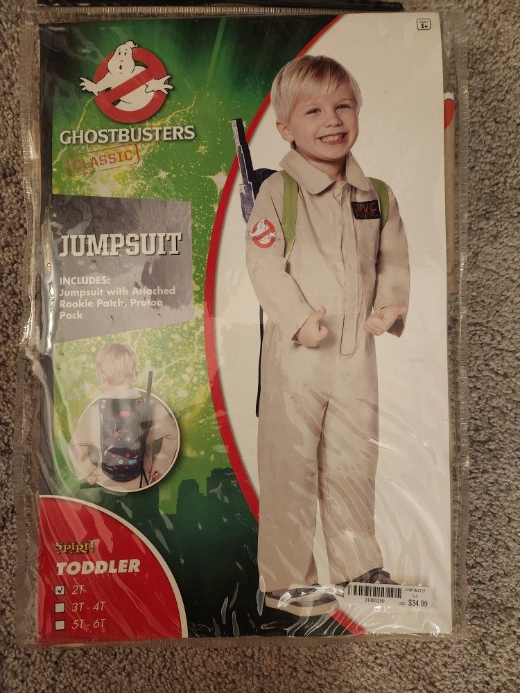 GHOST BUSTERS COSTUME