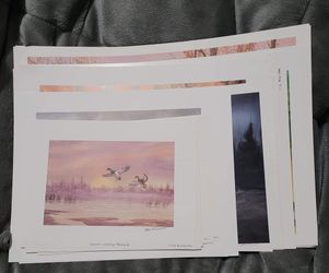 Vtg. Art Prints By George Wise