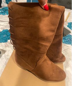 Brown Laced Boots