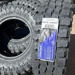 LT 235/75/15 Gladiator Xcomp MT 6 ply tires set
