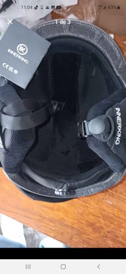 Casco de esqui innerking Casco para adulto con carcasa de PC resistente y espuma EPS