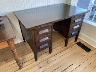 Antique wooden desk