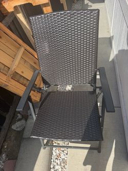 Folding Out door chairs