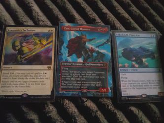 Superheros mtg group of cards for sale