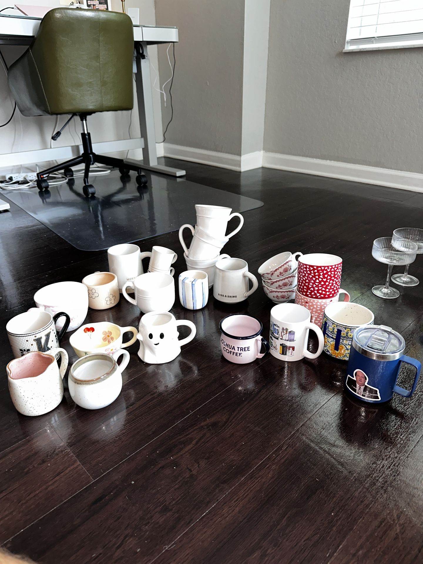 MUGS FOR SALE! 23 mugs and 2 espresso cups!