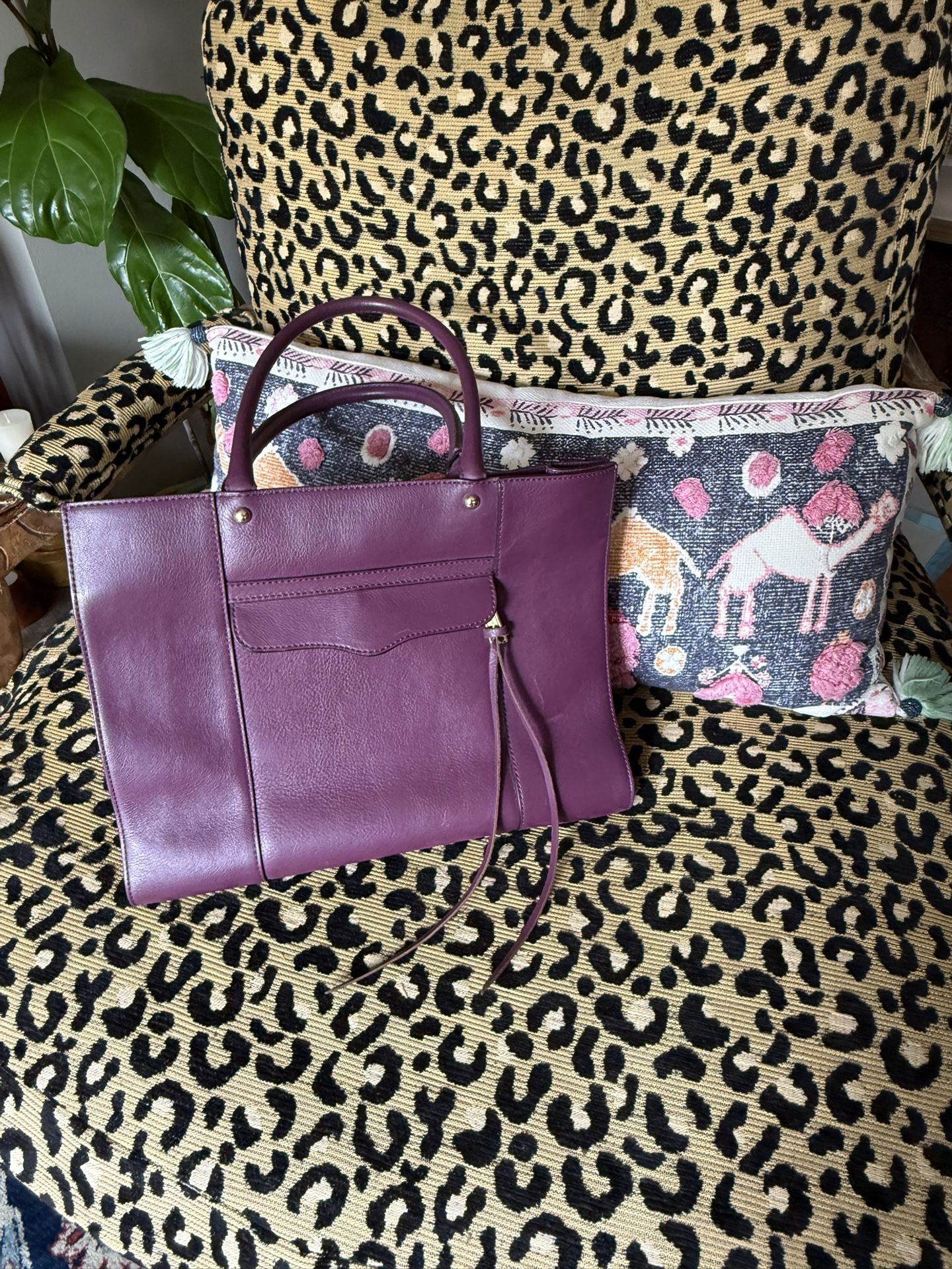 Rebecca Minkoff Large MAB Leather Tote