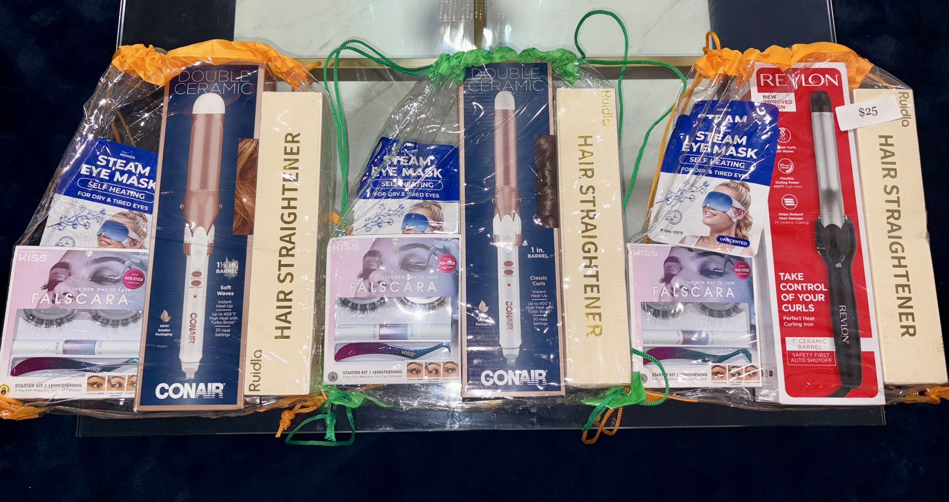 Holiday Beauty Bundle, Hair Tools, Lashes & Self-Care Essentials | $25