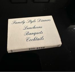 THE SHEEPHERDER INN - RANCHO CORDOVA CALIFORNIA  VINTAGE UNSTRUCK MATCHBOOK