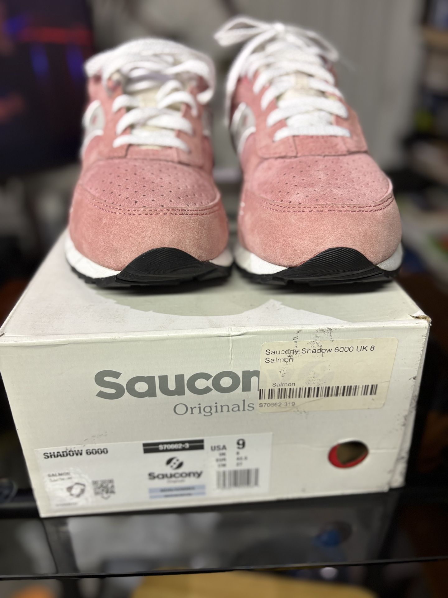 Saucony Shadow 6000 Salmon Men’s Size 9