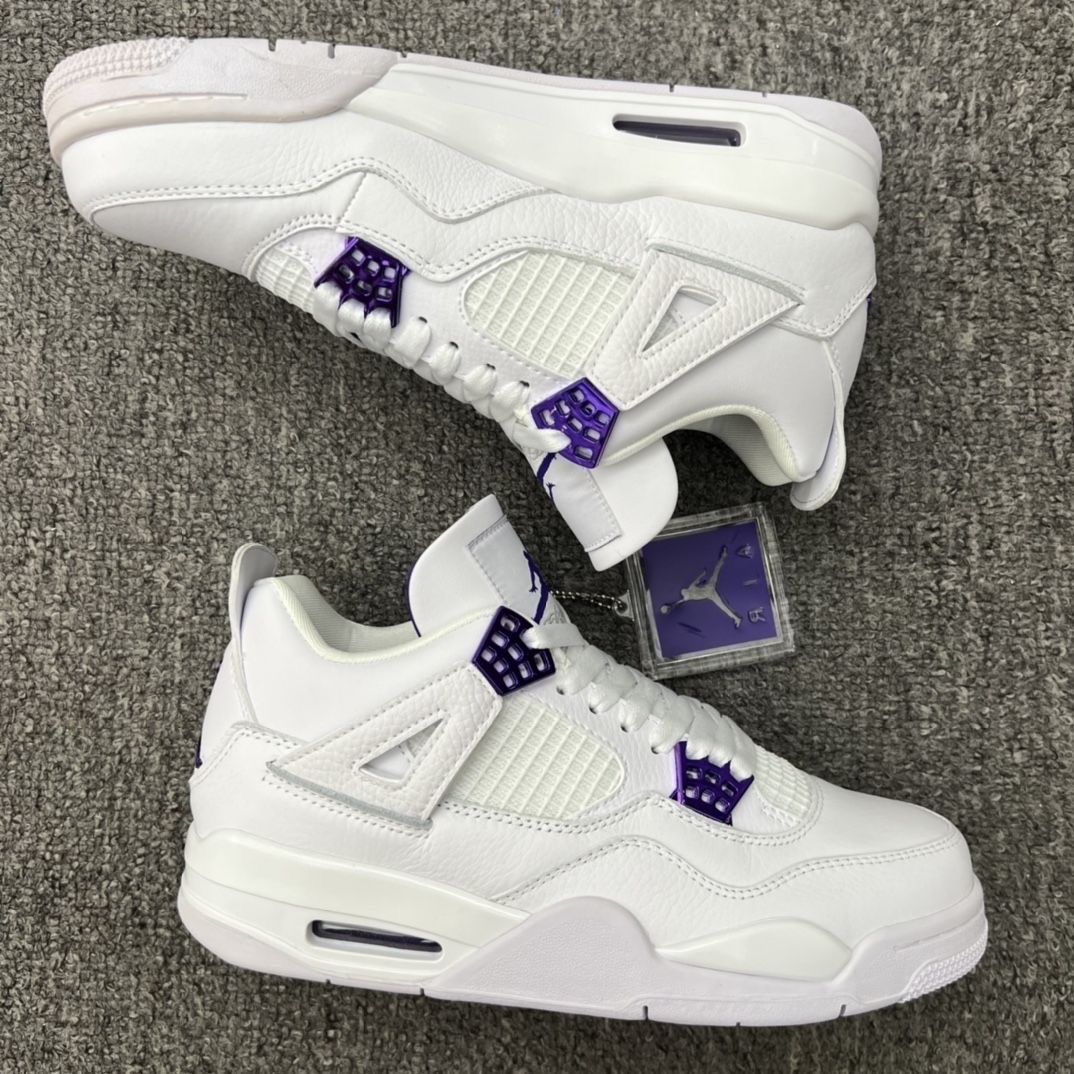 Jordan 4 purple Metallic