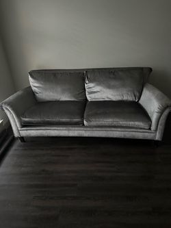 Silver & Grey couch