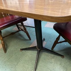 Table With 2 Captain Chairs