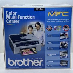 Brother MFC-240C Color Inkjet All-in-One Printer with Fax