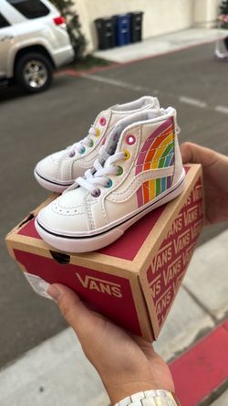 Vans Comfycush Sk8-Hi Toddler Sneakers Size 6T