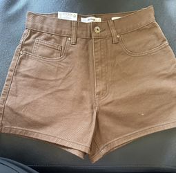 NWT Cotton On Brown Denim Women's Shorts size 6