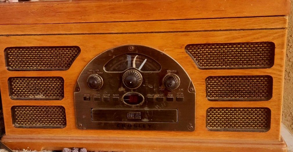 Record player W/ Bruce Springsteen Record