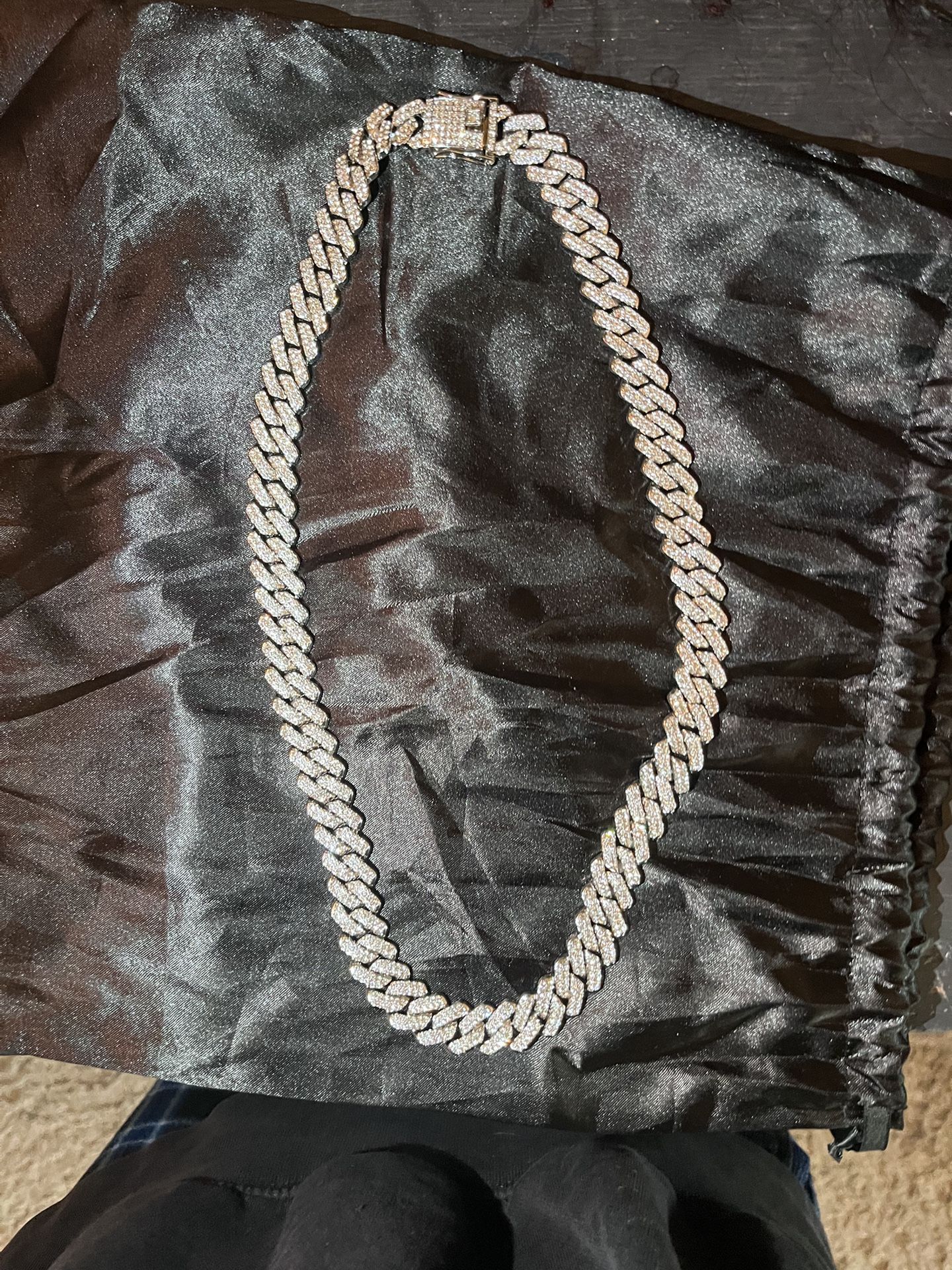 Moissanite Cuban Chain