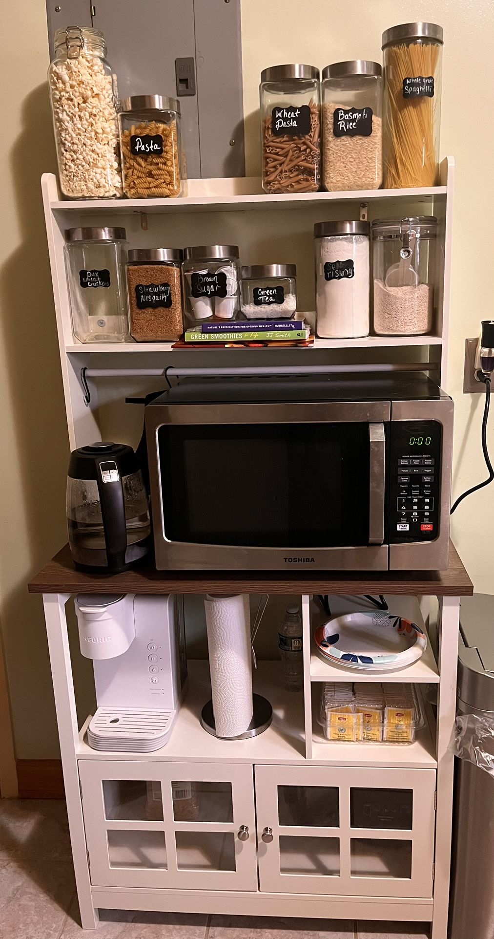 Farmhouse Bakers Rack