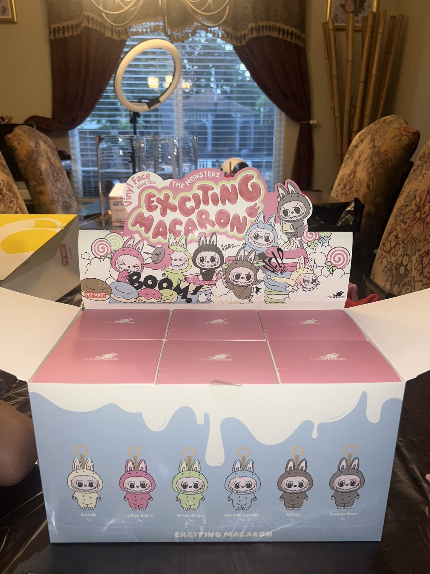 Labubu Exciting Macaron Blind Box – $60 Each (Sealed!)