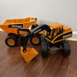 John Deer Dump Track & Excavator 