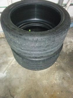 michelin 285 35 19 have 2 like new
