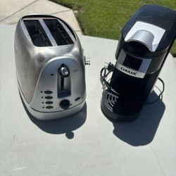 Toaster And Coffee Pot (k-cup)
