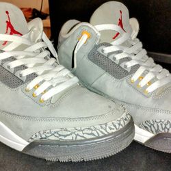 Jordan 3 Retro Cool Grey Sz9