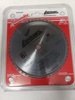 Milwaukee metal cutting blade