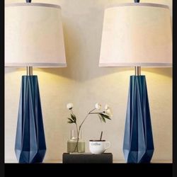 Modern Nightstand Lamps Brand New   $120