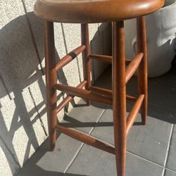 Vintage Solid Wood Stool / Stand 