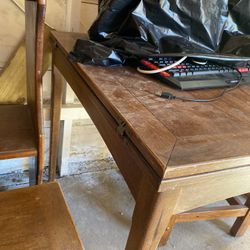 Vintage Wooden Dinning Table  