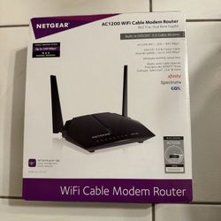 Wi-Fi cable modem router