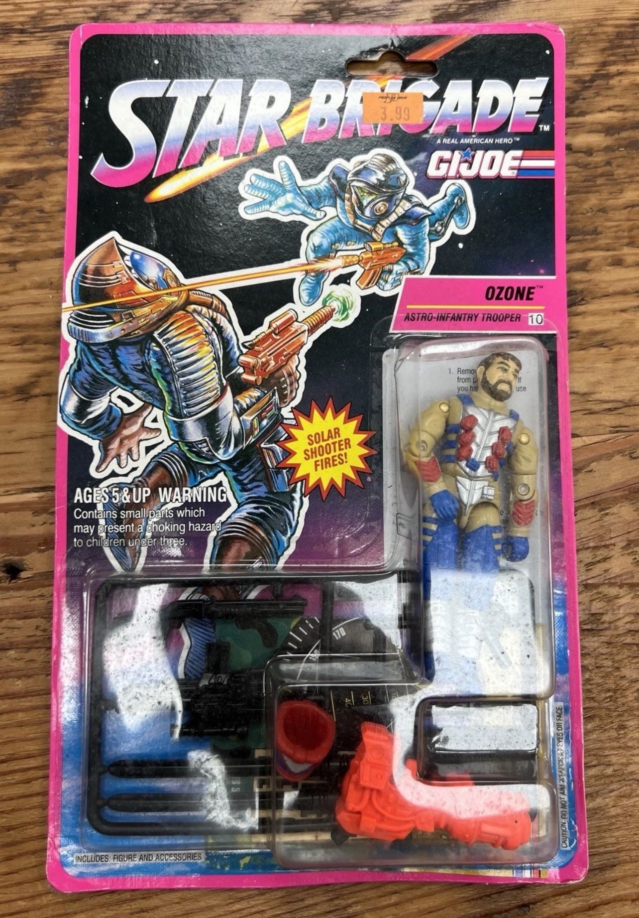 Hasbro G.I. Joe Star Brigade #10 Ozone Astro Infantry Trooper 1993